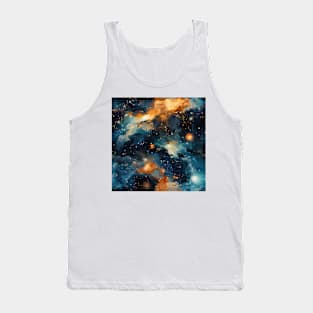 Van Gogh Starry Night Outer Space Pattern 13 Tank Top